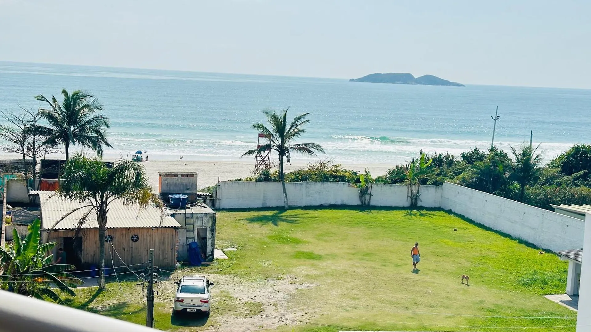 Centrinho, Churrasqueira E Piscina, Familia, Vista Mar 0*, Florianopolis Brazil