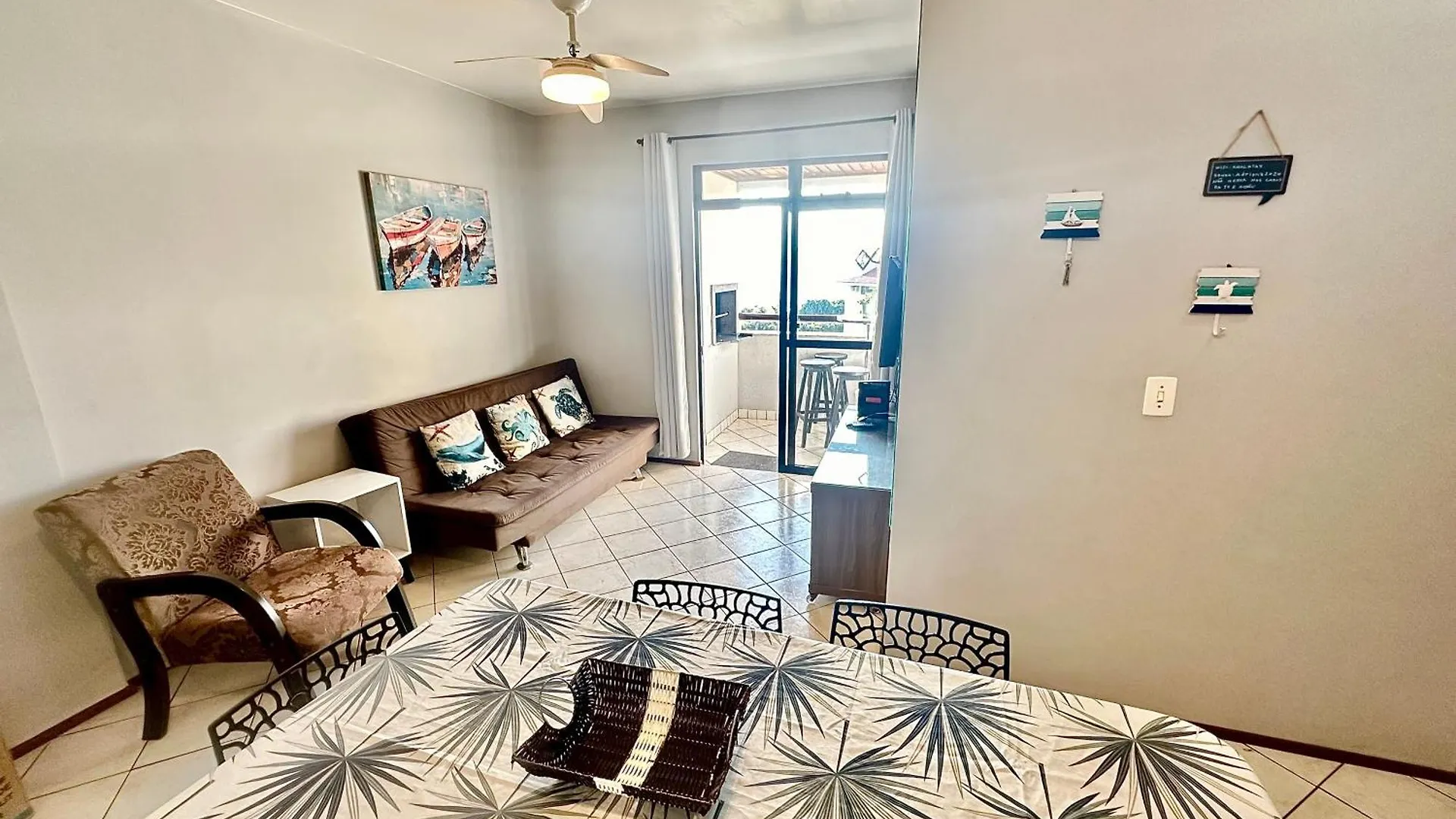 Apartmán Centrinho, Churrasqueira E Piscina, Familia, Vista Mar